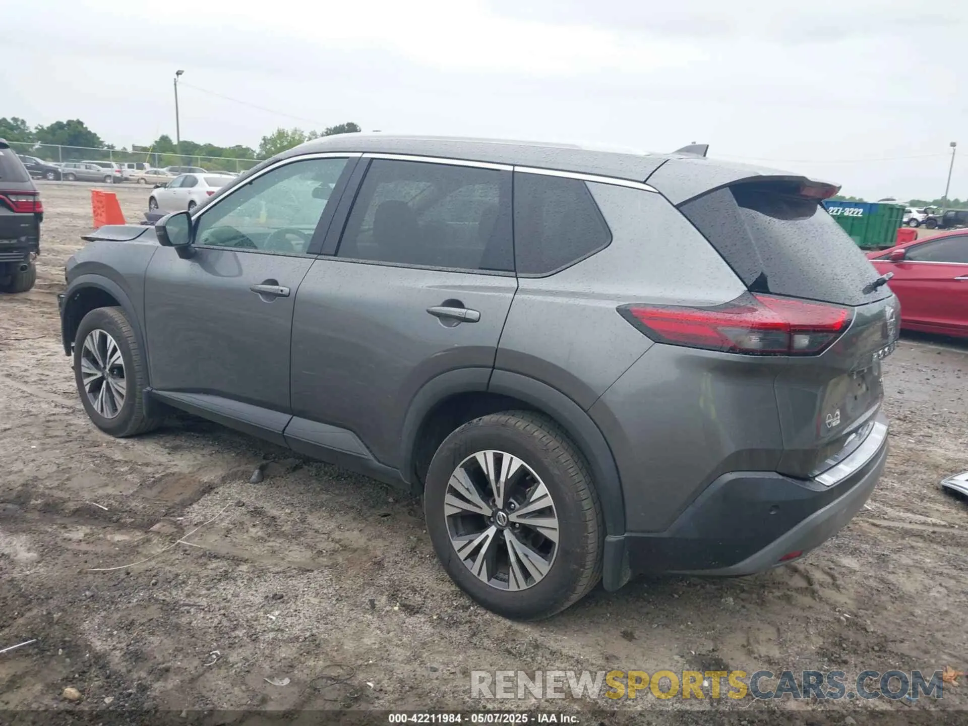 3 fotografías del automóvil dañado 5N1AT3BA0MC813406 NISSAN ROGUE 2021