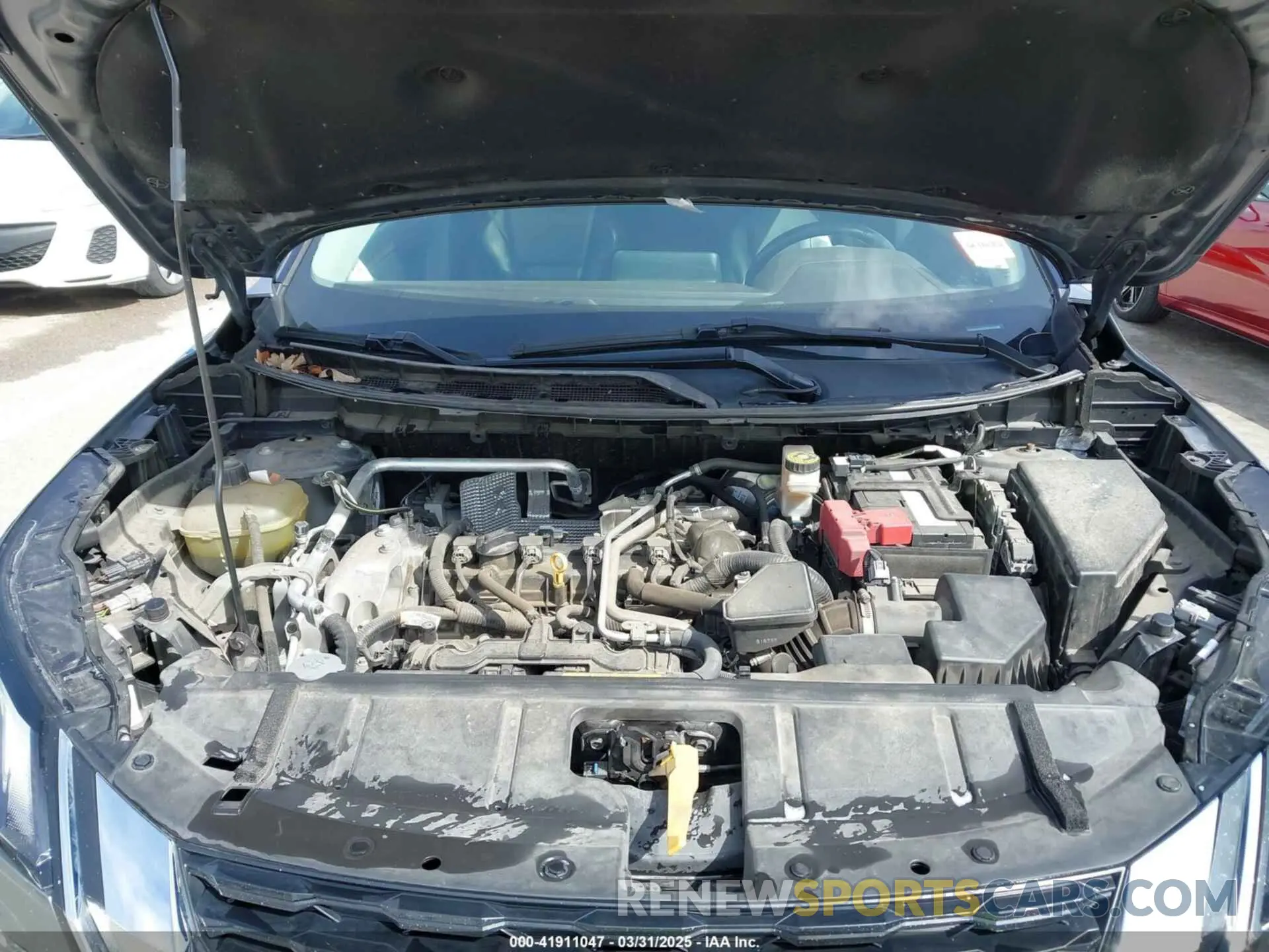 10 fotografías del automóvil dañado 5N1AT3BA1MC672278 NISSAN ROGUE 2021