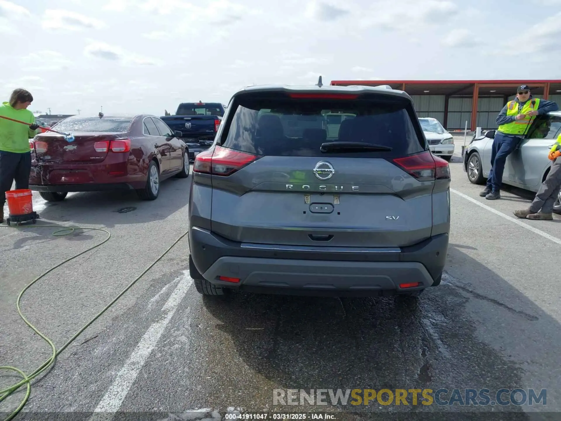 17 fotografías del automóvil dañado 5N1AT3BA1MC672278 NISSAN ROGUE 2021