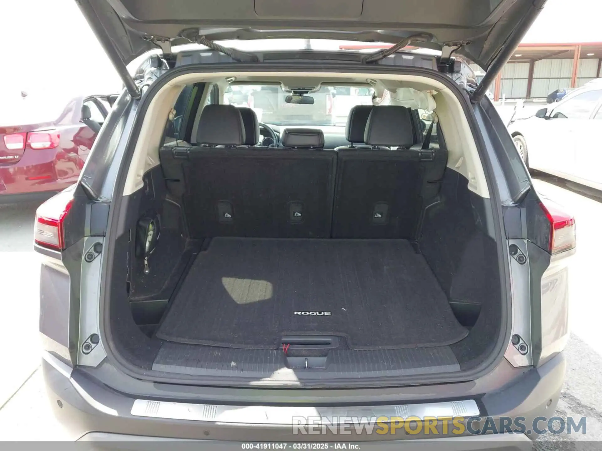 18 fotografías del automóvil dañado 5N1AT3BA1MC672278 NISSAN ROGUE 2021