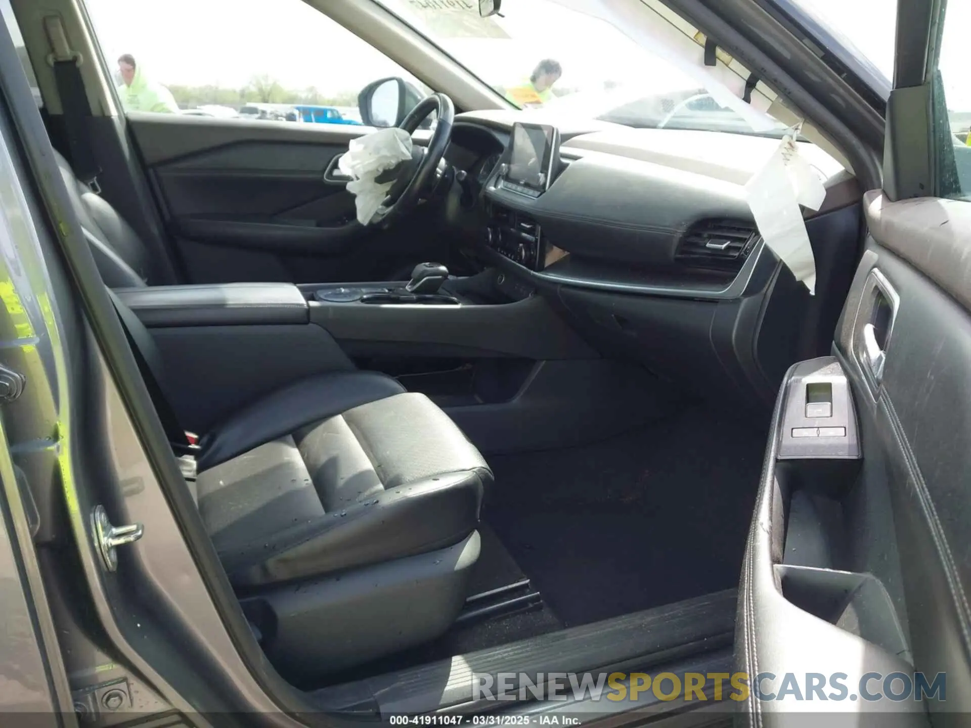 5 fotografías del automóvil dañado 5N1AT3BA1MC672278 NISSAN ROGUE 2021