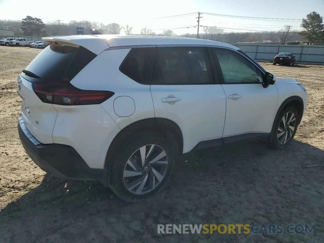 3 fotografías del automóvil dañado 5N1AT3BA1MC675472 NISSAN ROGUE 2021