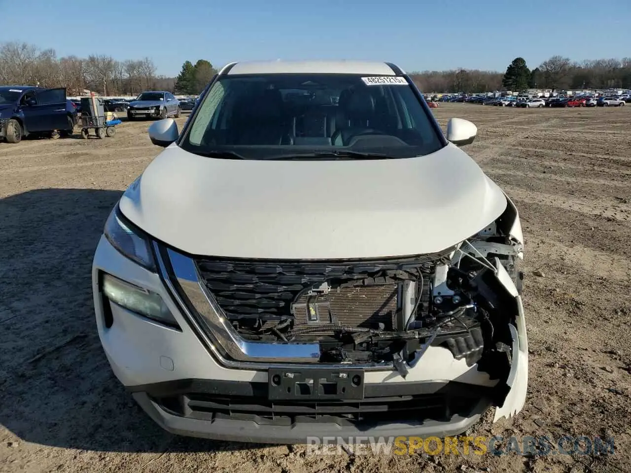 5 fotografías del automóvil dañado 5N1AT3BA1MC675472 NISSAN ROGUE 2021
