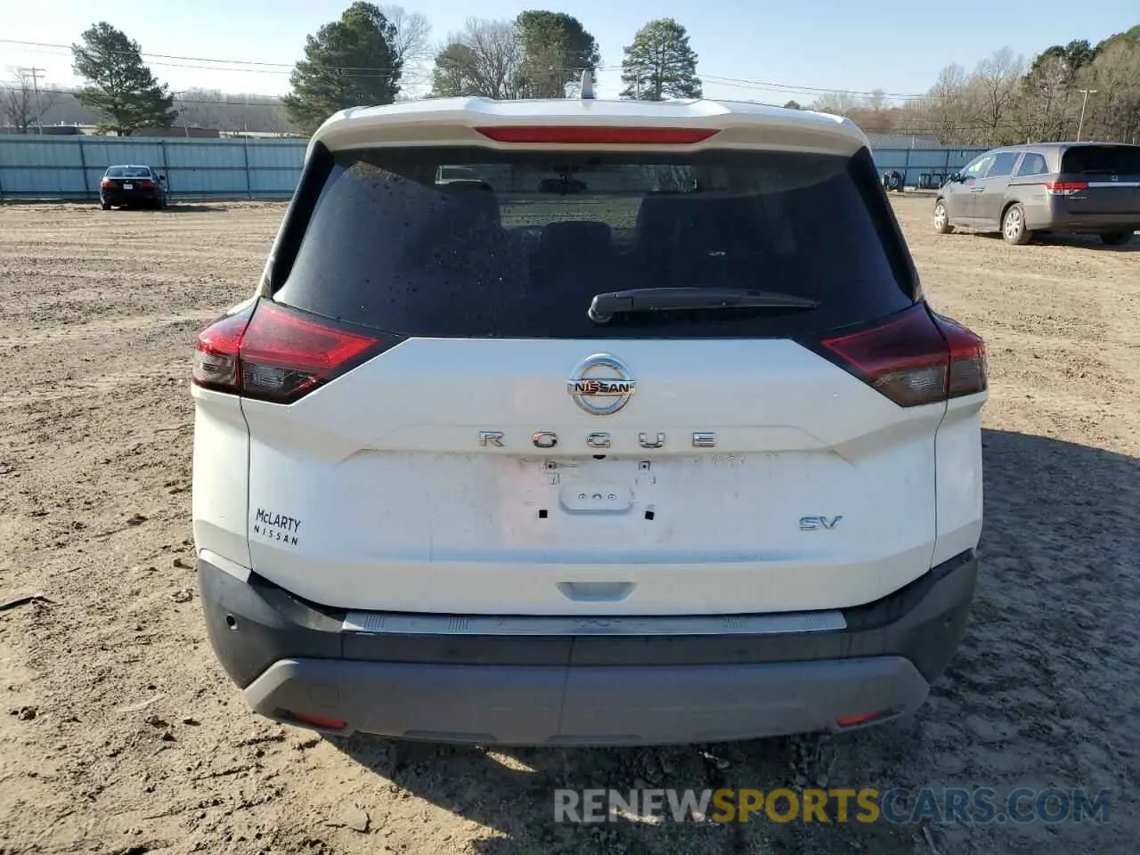 6 fotografías del automóvil dañado 5N1AT3BA1MC675472 NISSAN ROGUE 2021