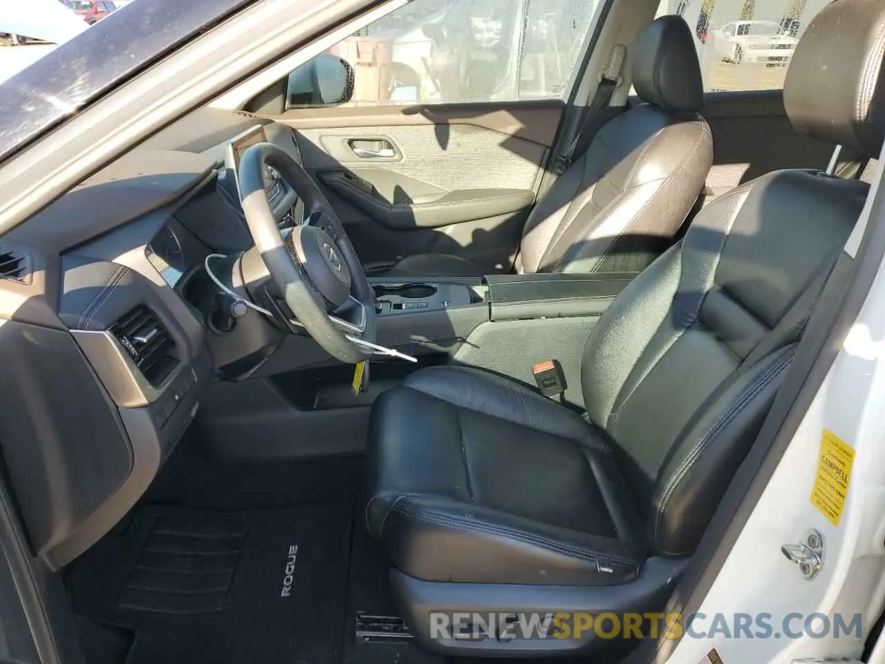7 fotografías del automóvil dañado 5N1AT3BA1MC675472 NISSAN ROGUE 2021