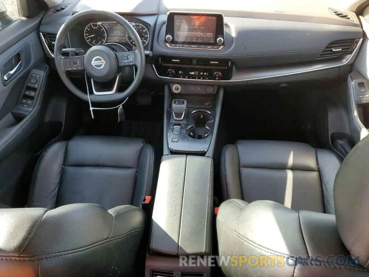 8 fotografías del automóvil dañado 5N1AT3BA1MC675472 NISSAN ROGUE 2021
