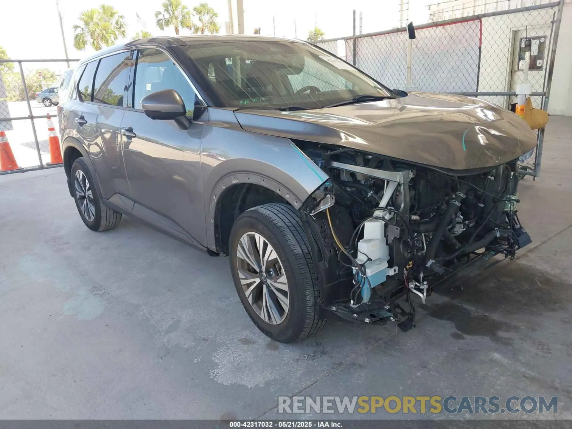 1 fotografías del automóvil dañado 5N1AT3BA1MC713833 NISSAN ROGUE 2021