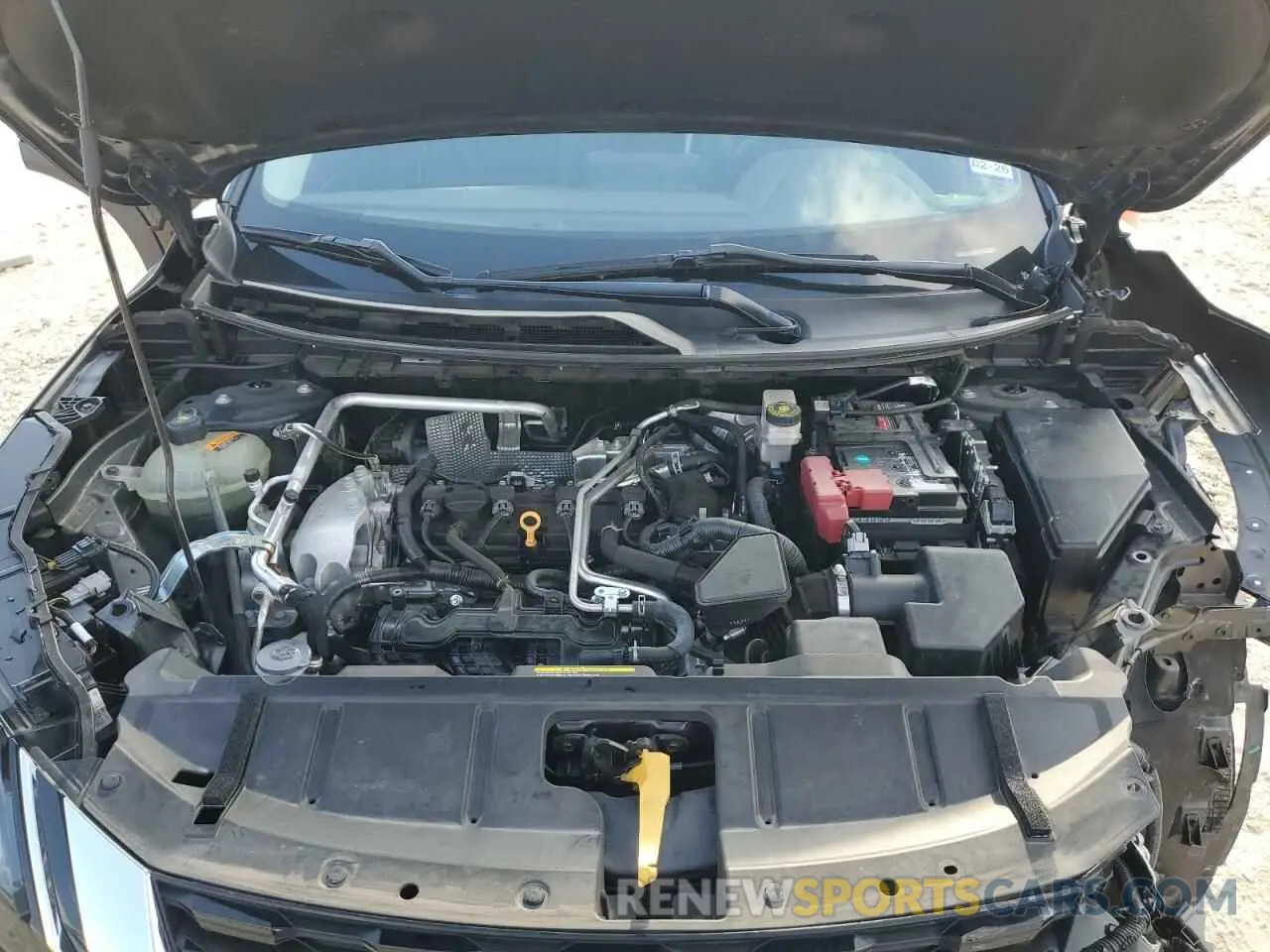 12 fotografías del automóvil dañado 5N1AT3BA1MC725299 NISSAN ROGUE 2021