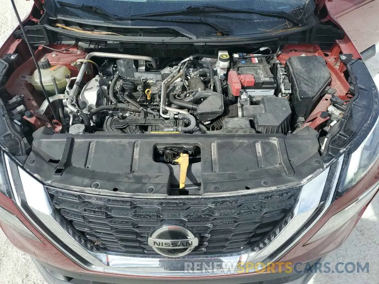 11 fotografías del automóvil dañado 5N1AT3BA1MC759906 NISSAN ROGUE 2021