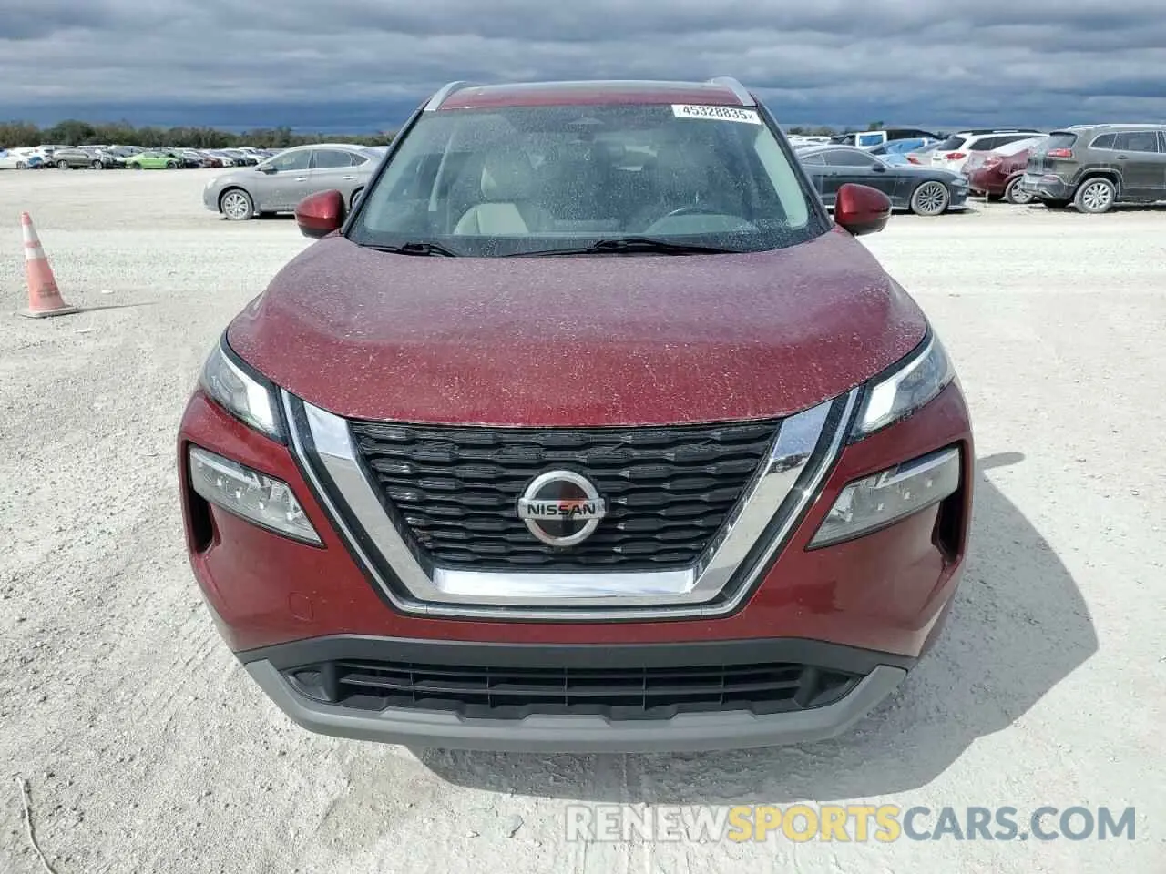 5 fotografías del automóvil dañado 5N1AT3BA1MC759906 NISSAN ROGUE 2021