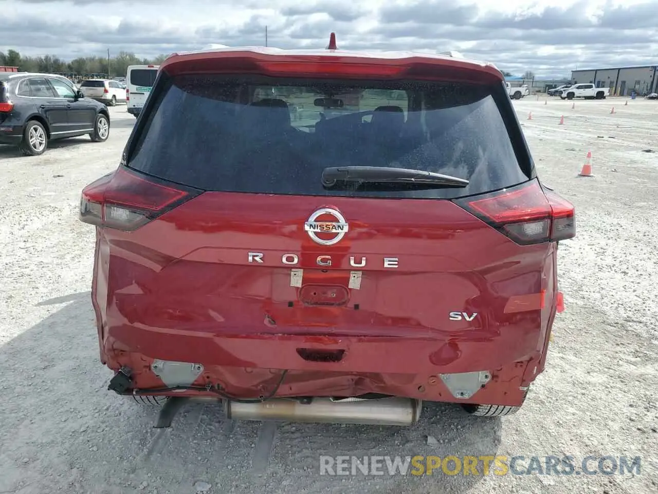 6 fotografías del automóvil dañado 5N1AT3BA1MC759906 NISSAN ROGUE 2021