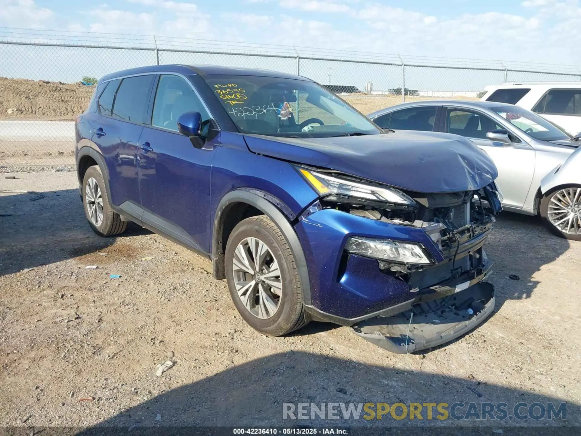 1 fotografías del automóvil dañado 5N1AT3BA1MC796874 NISSAN ROGUE 2021