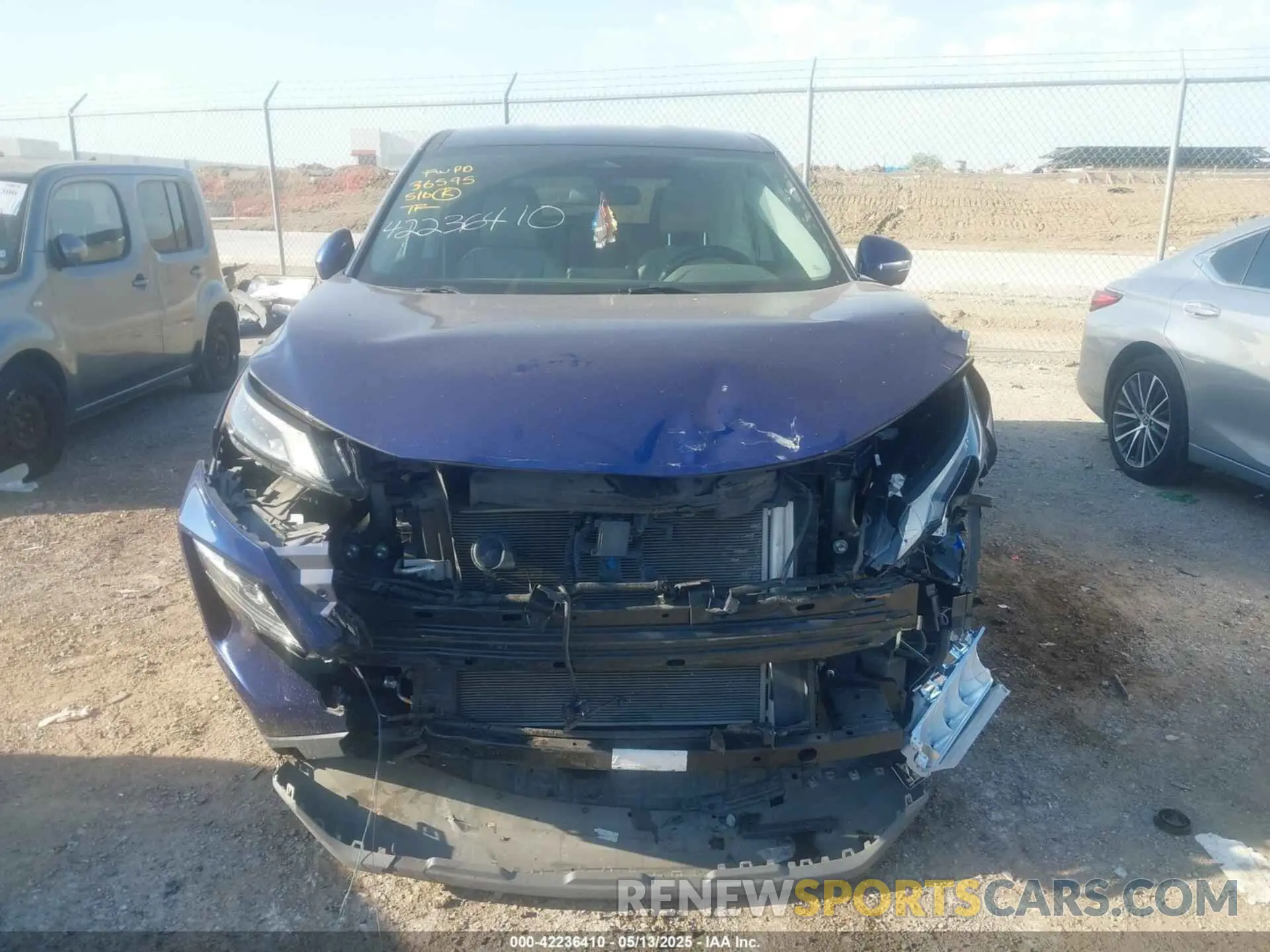 12 fotografías del automóvil dañado 5N1AT3BA1MC796874 NISSAN ROGUE 2021
