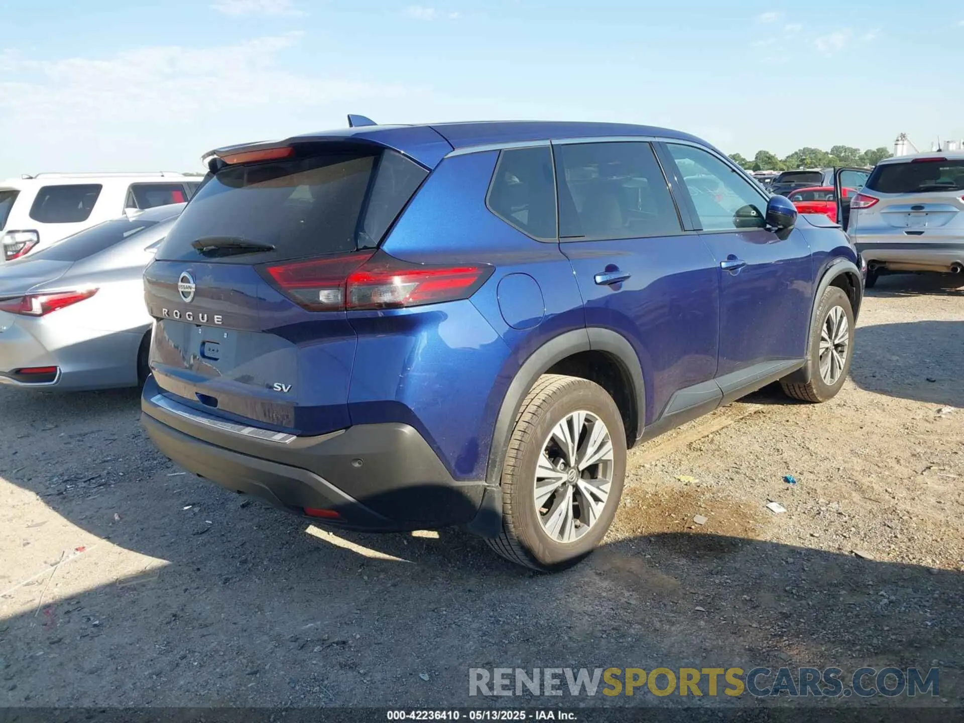 4 fotografías del automóvil dañado 5N1AT3BA1MC796874 NISSAN ROGUE 2021