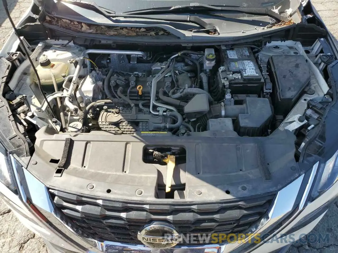 12 fotografías del automóvil dañado 5N1AT3BA1MC830635 NISSAN ROGUE 2021