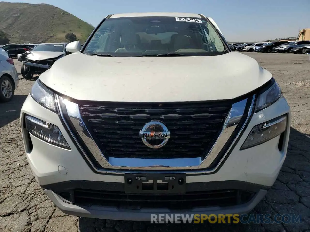 5 fotografías del automóvil dañado 5N1AT3BA1MC830635 NISSAN ROGUE 2021