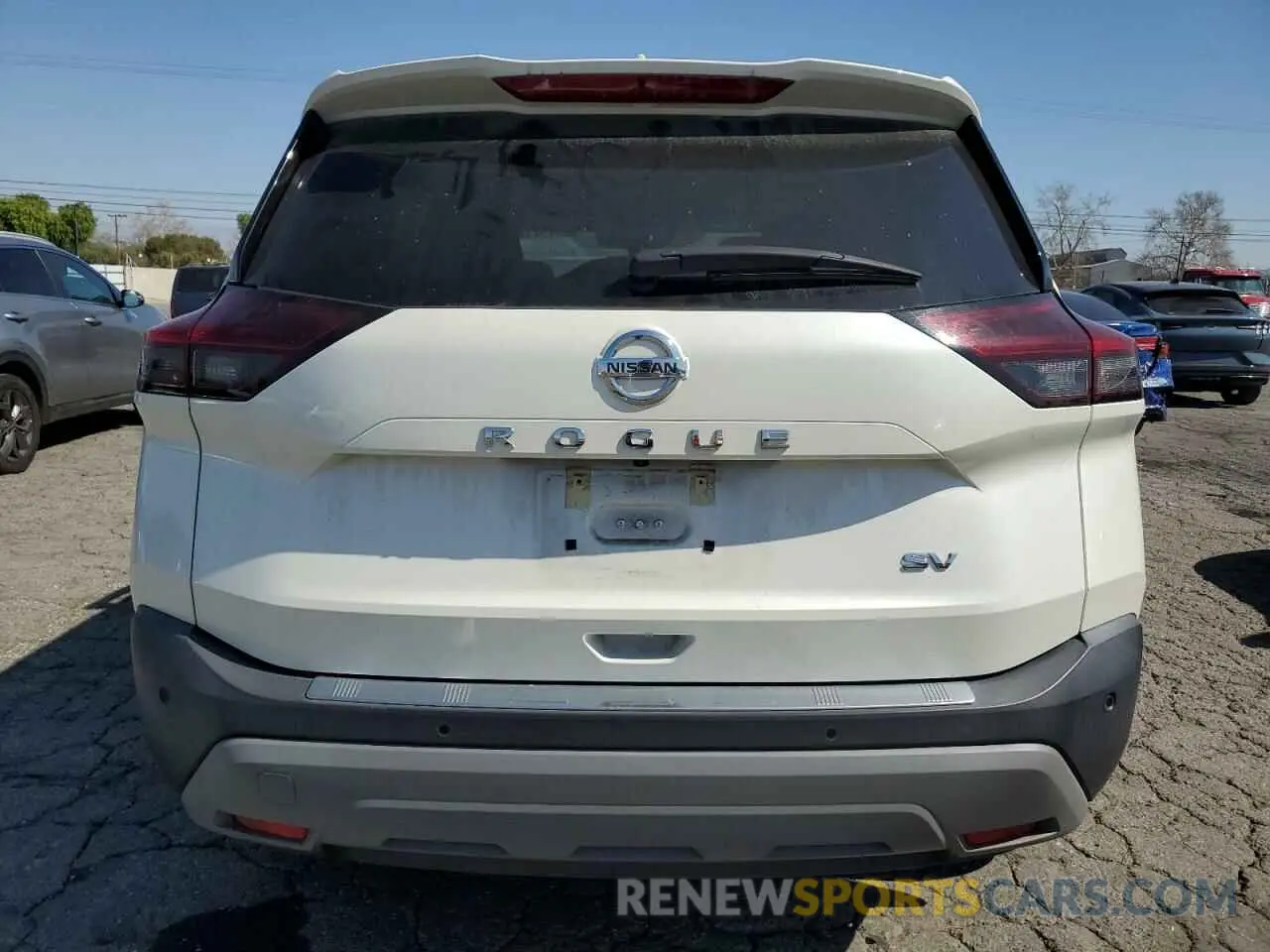 6 fotografías del automóvil dañado 5N1AT3BA1MC830635 NISSAN ROGUE 2021