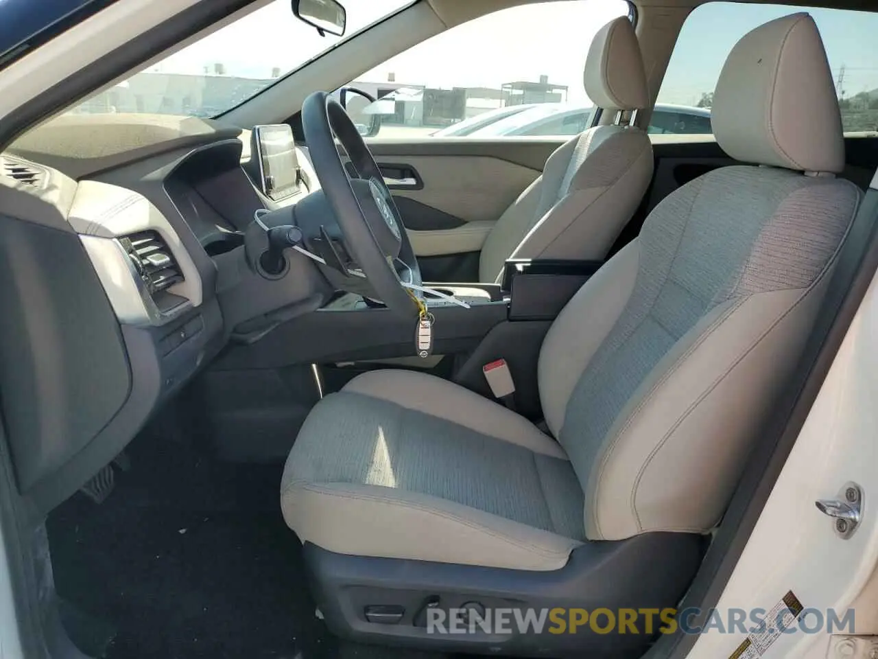 7 fotografías del automóvil dañado 5N1AT3BA1MC830635 NISSAN ROGUE 2021