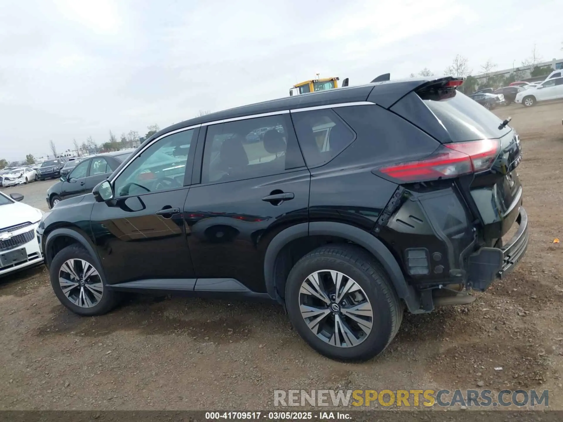 15 fotografías del automóvil dañado 5N1AT3BA2MC727742 NISSAN ROGUE 2021