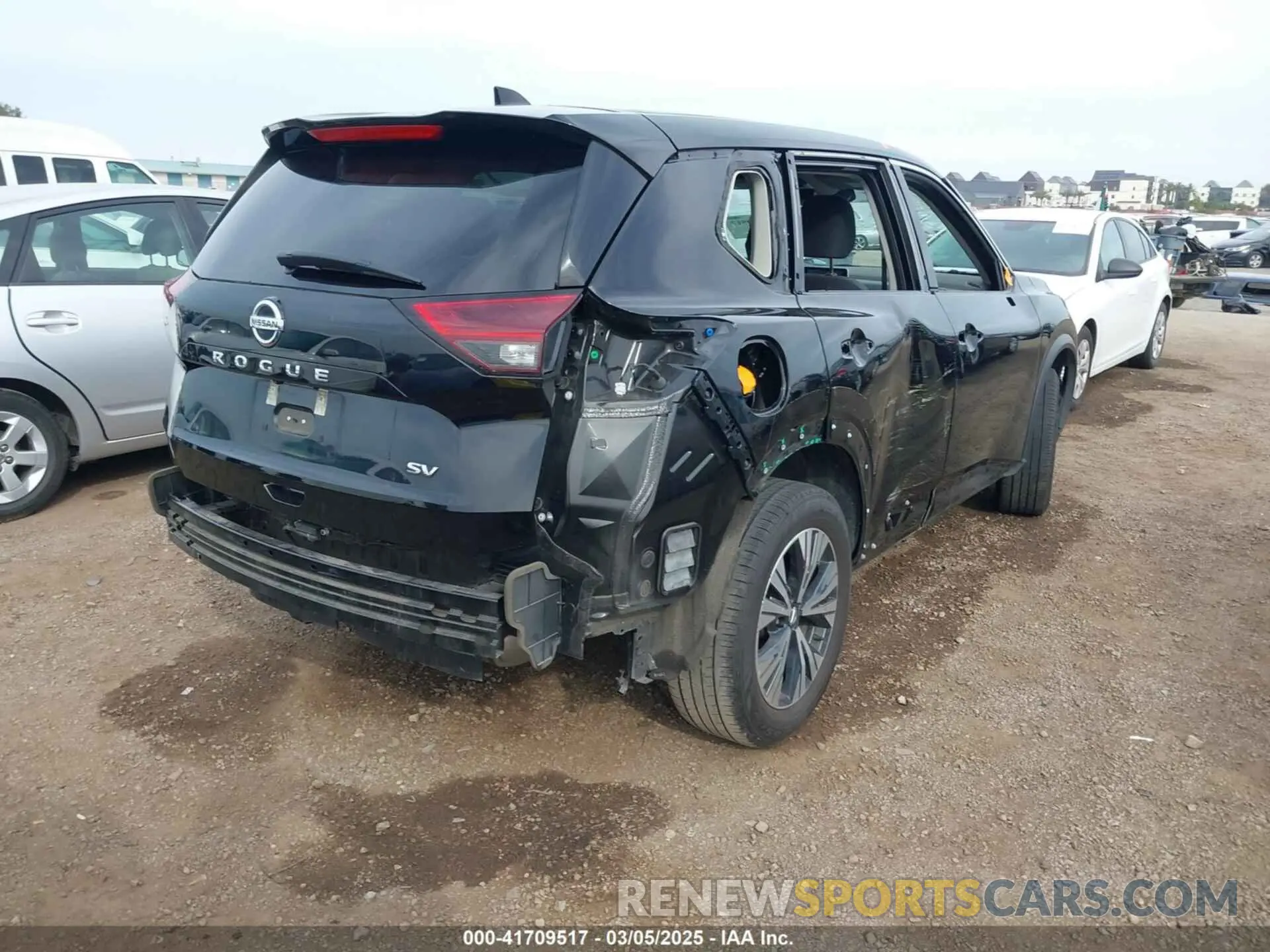 4 fotografías del automóvil dañado 5N1AT3BA2MC727742 NISSAN ROGUE 2021