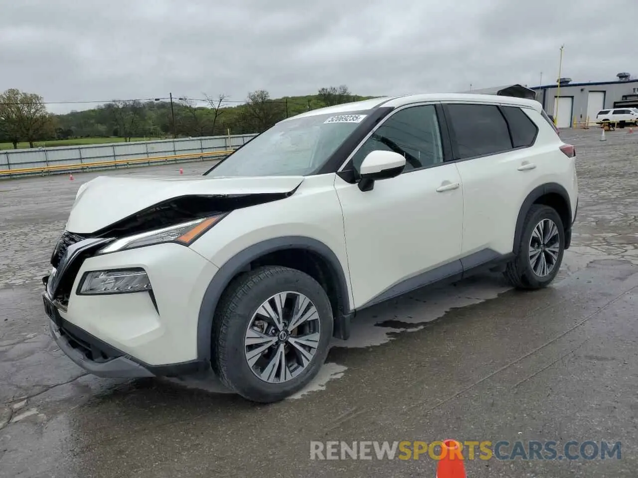 1 fotografías del automóvil dañado 5N1AT3BA2MC748798 NISSAN ROGUE 2021