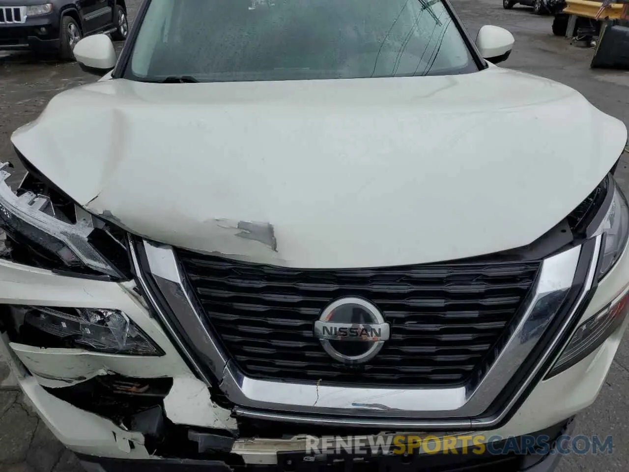 13 fotografías del automóvil dañado 5N1AT3BA2MC748798 NISSAN ROGUE 2021