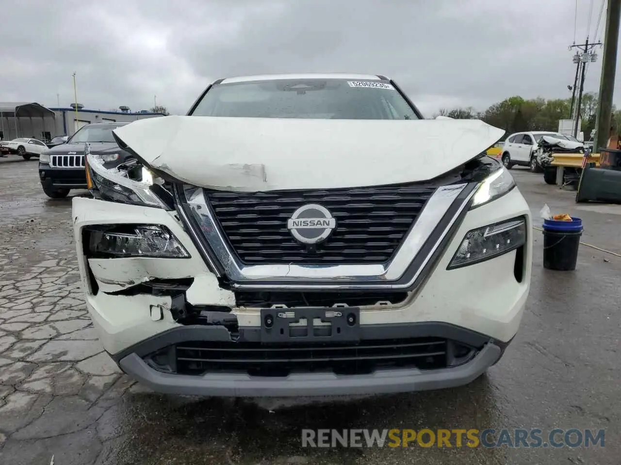 5 fotografías del automóvil dañado 5N1AT3BA2MC748798 NISSAN ROGUE 2021