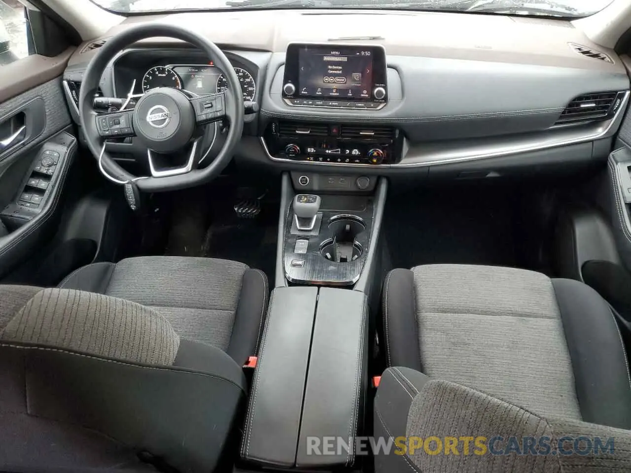 8 fotografías del automóvil dañado 5N1AT3BA2MC748798 NISSAN ROGUE 2021