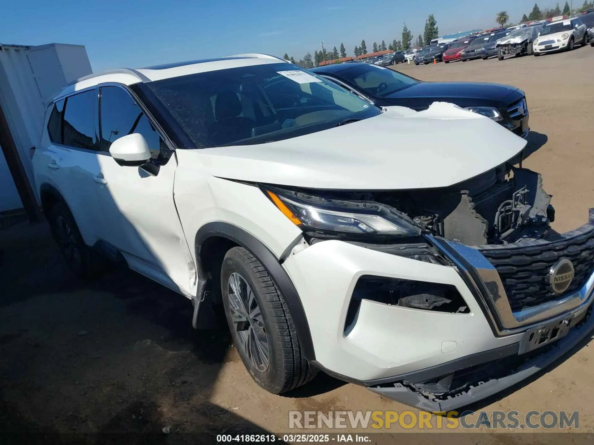 1 fotografías del automóvil dañado 5N1AT3BA2MC782692 NISSAN ROGUE 2021
