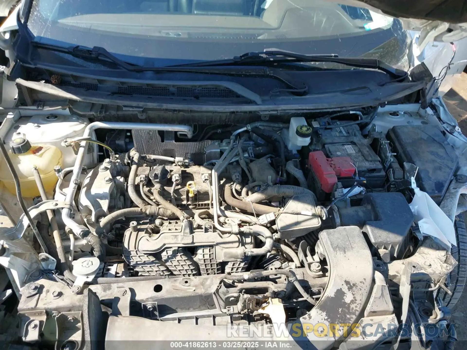 10 fotografías del automóvil dañado 5N1AT3BA2MC782692 NISSAN ROGUE 2021
