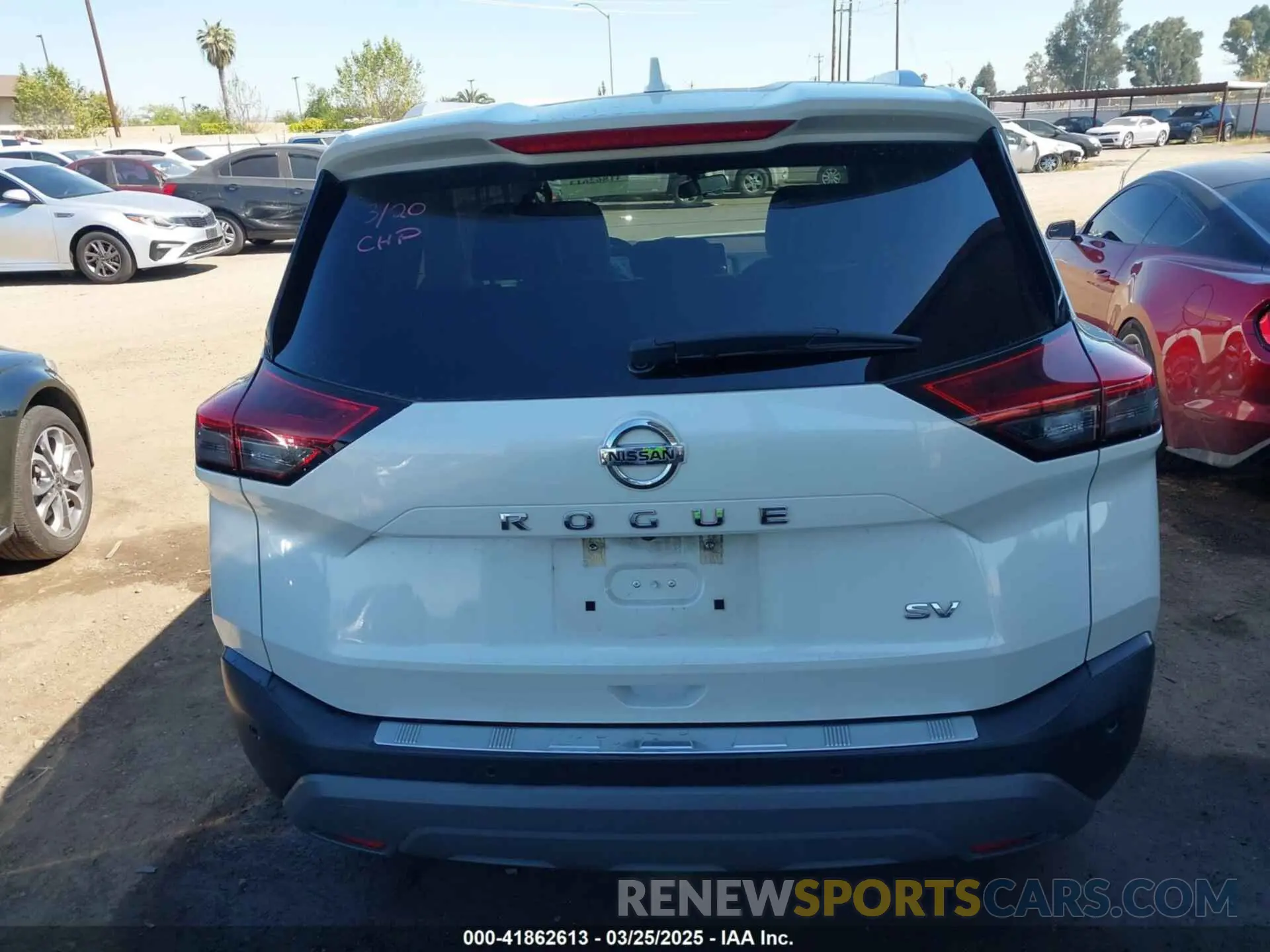 16 fotografías del automóvil dañado 5N1AT3BA2MC782692 NISSAN ROGUE 2021