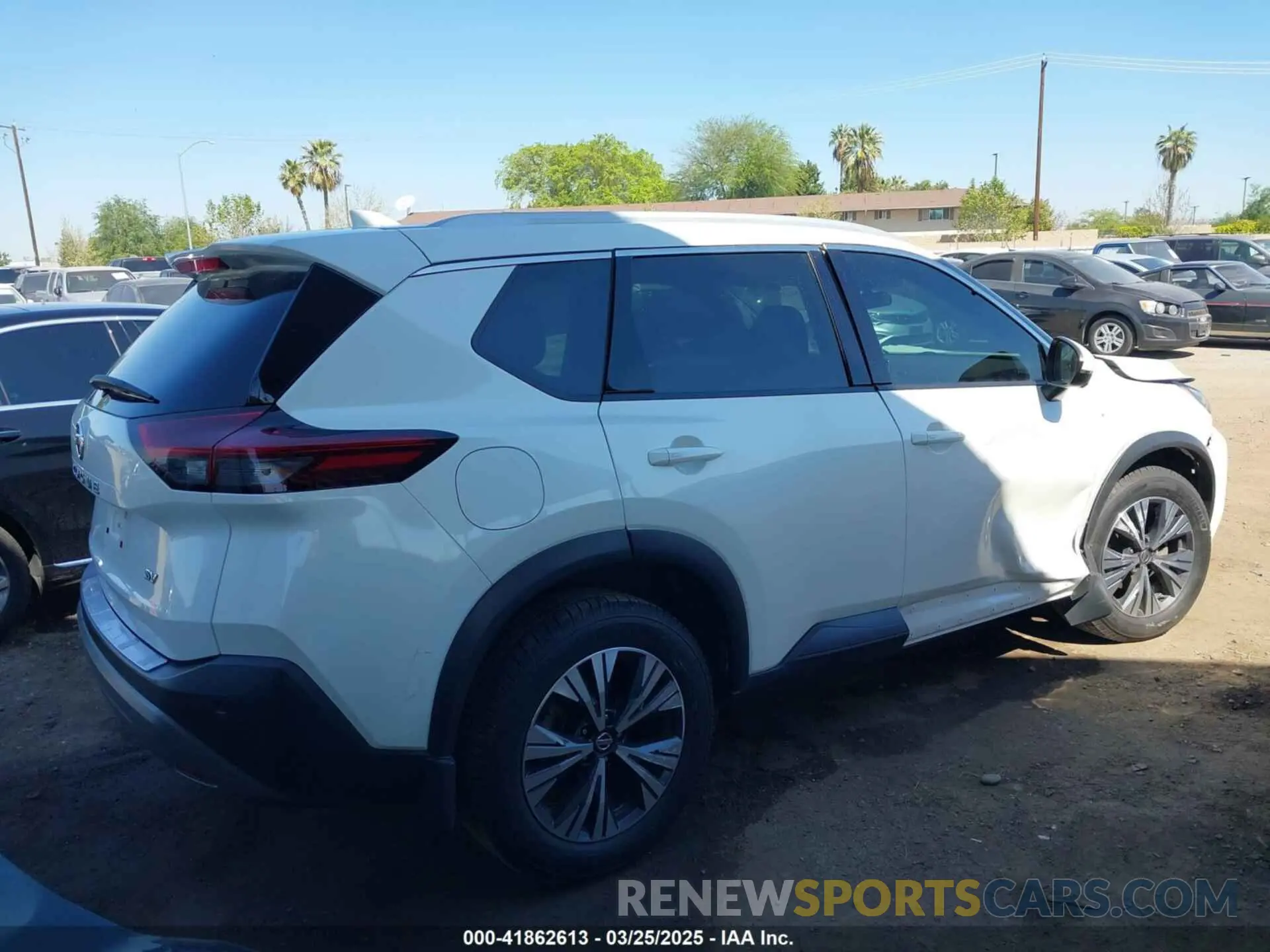 4 fotografías del automóvil dañado 5N1AT3BA2MC782692 NISSAN ROGUE 2021
