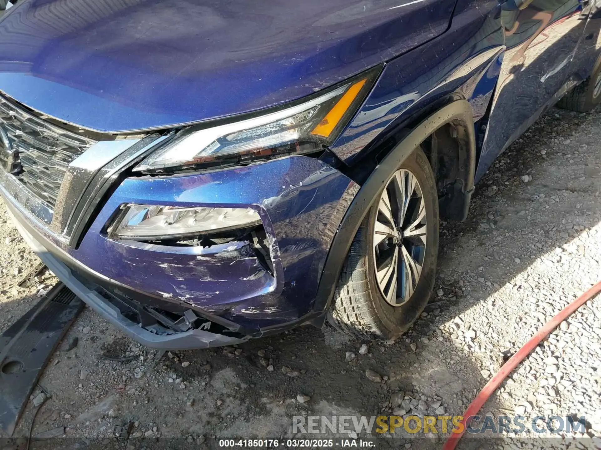 11 fotografías del automóvil dañado 5N1AT3BA2MC784863 NISSAN ROGUE 2021
