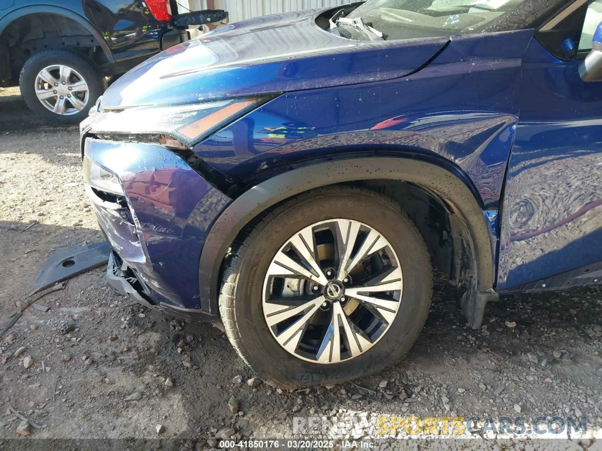 6 fotografías del automóvil dañado 5N1AT3BA2MC784863 NISSAN ROGUE 2021