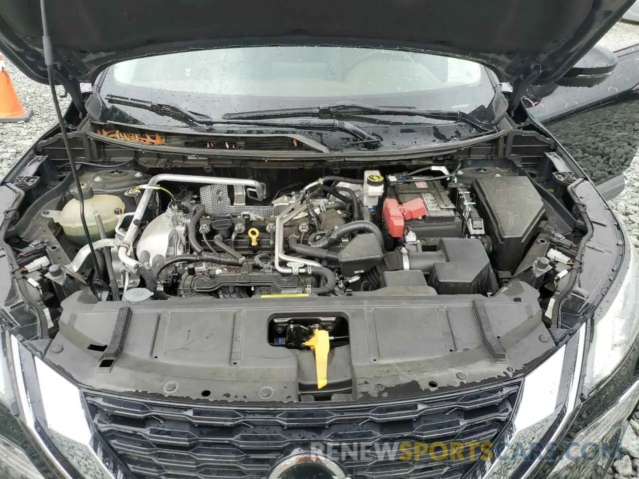 12 fotografías del automóvil dañado 5N1AT3BA2MC799329 NISSAN ROGUE 2021