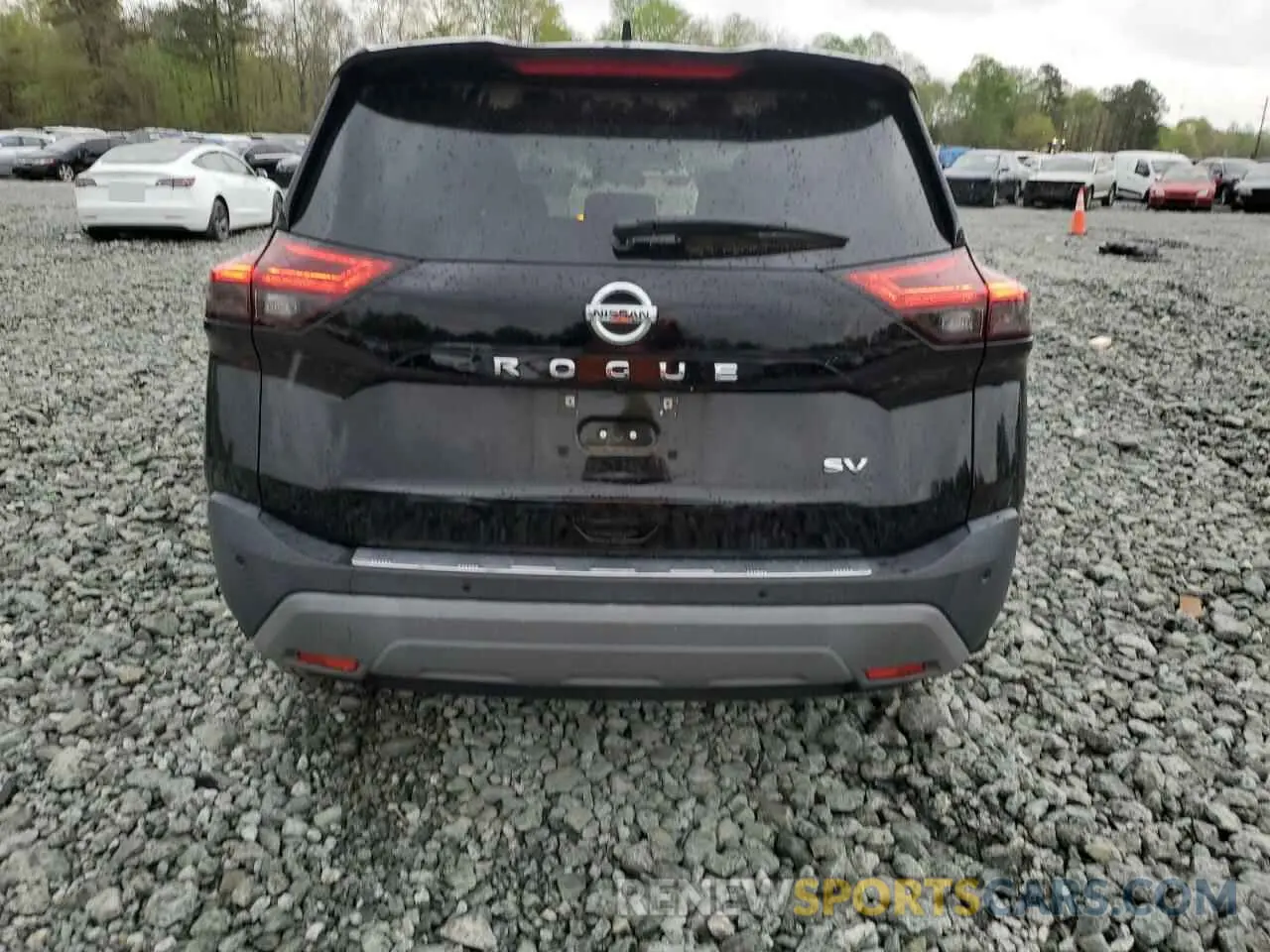 6 fotografías del automóvil dañado 5N1AT3BA2MC799329 NISSAN ROGUE 2021