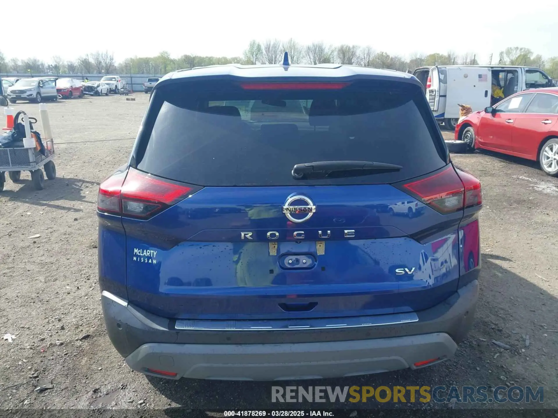 16 fotografías del automóvil dañado 5N1AT3BA3MC678325 NISSAN ROGUE 2021