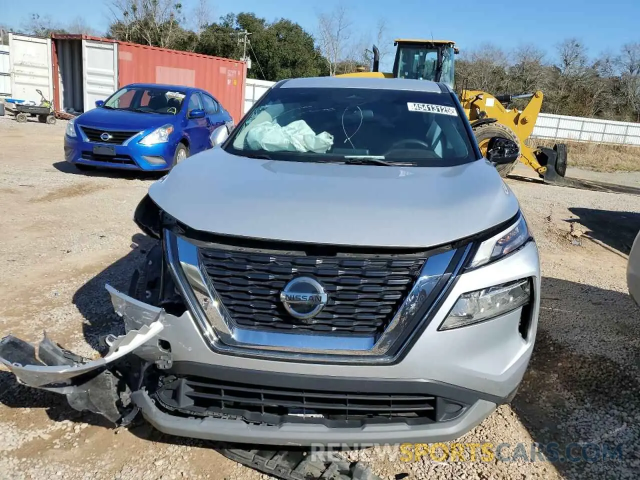 5 fotografías del automóvil dañado 5N1AT3BA3MC705037 NISSAN ROGUE 2021