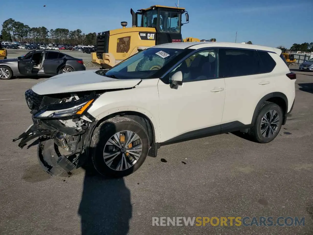 1 fotografías del automóvil dañado 5N1AT3BA3MC738975 NISSAN ROGUE 2021