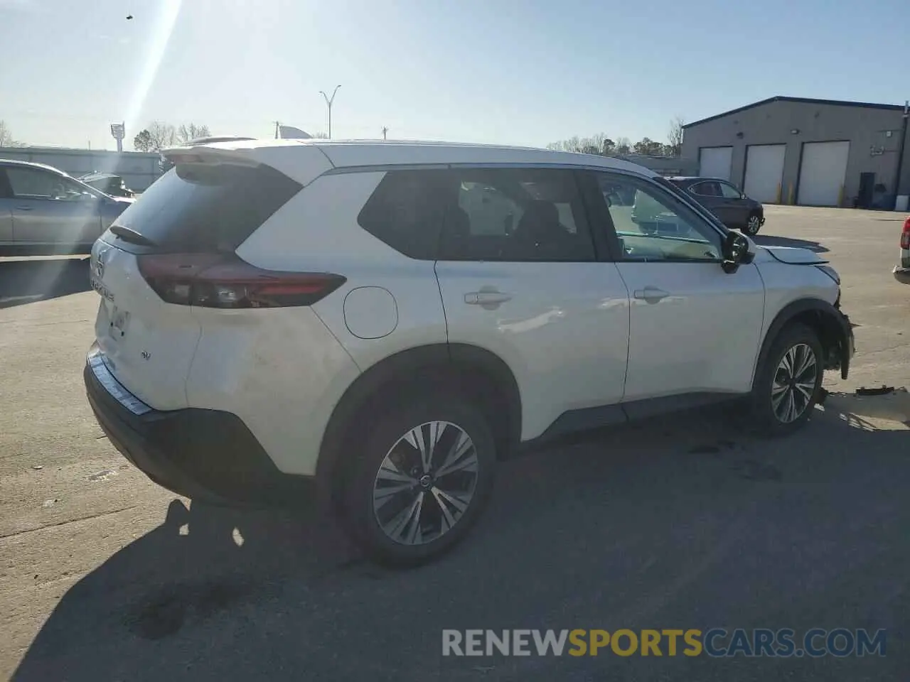 3 fotografías del automóvil dañado 5N1AT3BA3MC738975 NISSAN ROGUE 2021