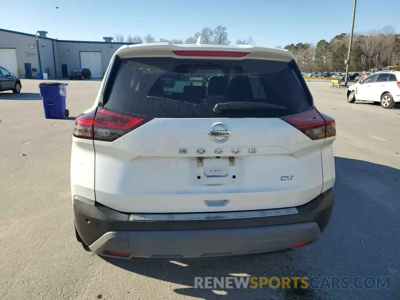 6 fotografías del automóvil dañado 5N1AT3BA3MC738975 NISSAN ROGUE 2021