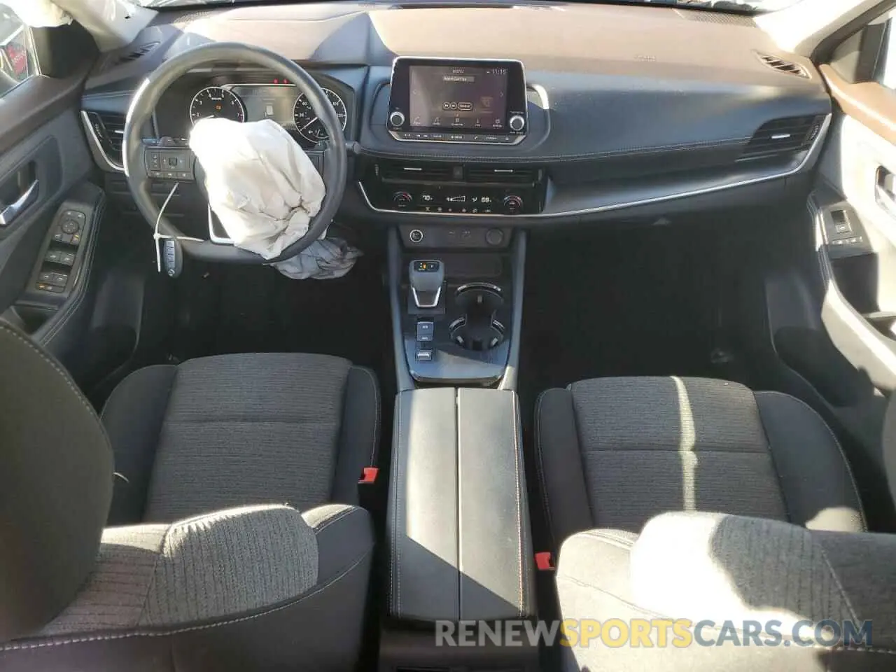 8 fotografías del automóvil dañado 5N1AT3BA3MC738975 NISSAN ROGUE 2021