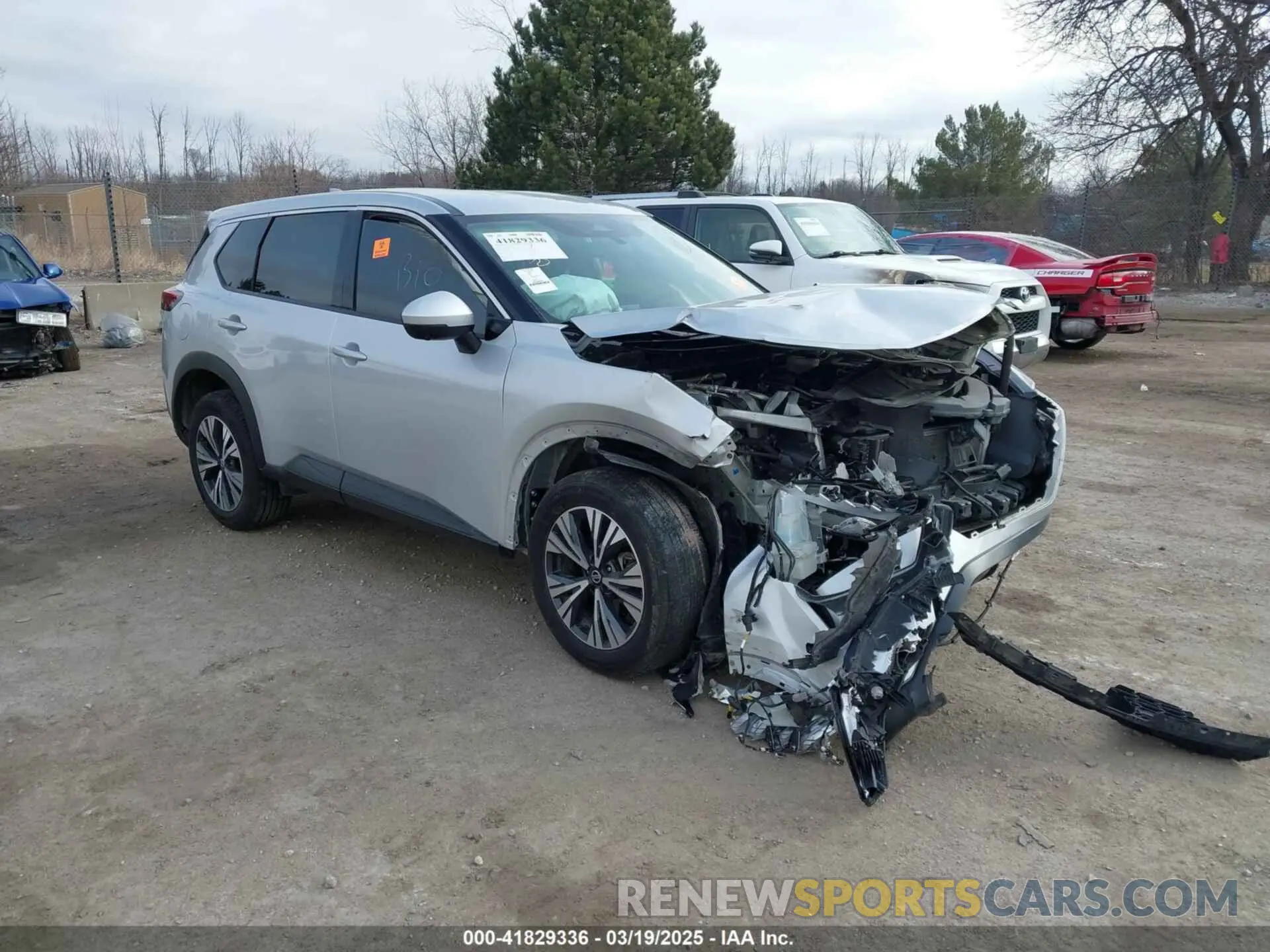 1 fotografías del automóvil dañado 5N1AT3BA3MC765707 NISSAN ROGUE 2021