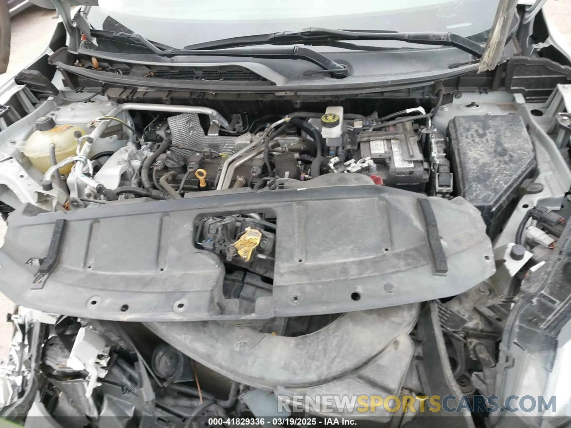 10 fotografías del automóvil dañado 5N1AT3BA3MC765707 NISSAN ROGUE 2021