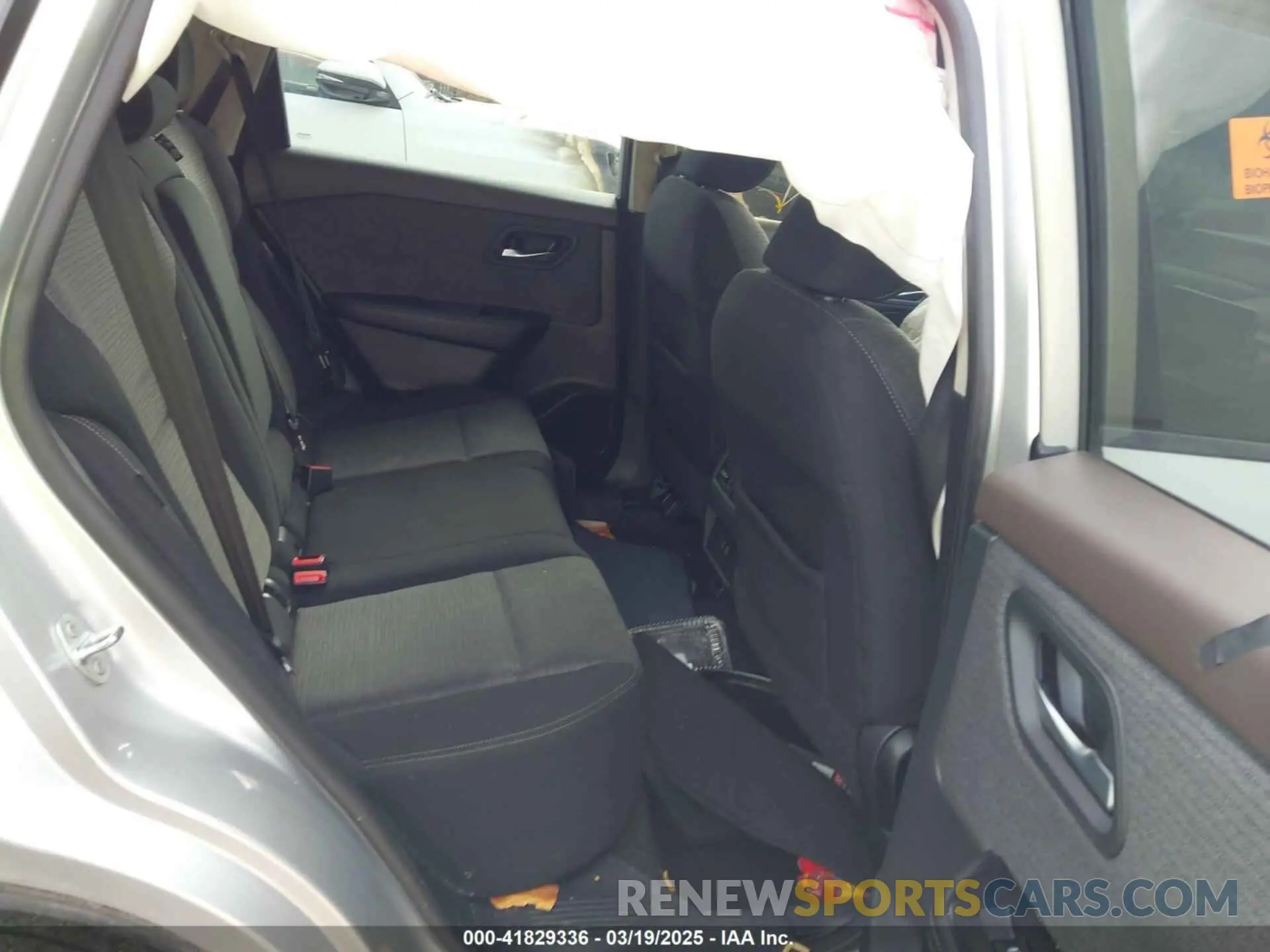 8 fotografías del automóvil dañado 5N1AT3BA3MC765707 NISSAN ROGUE 2021