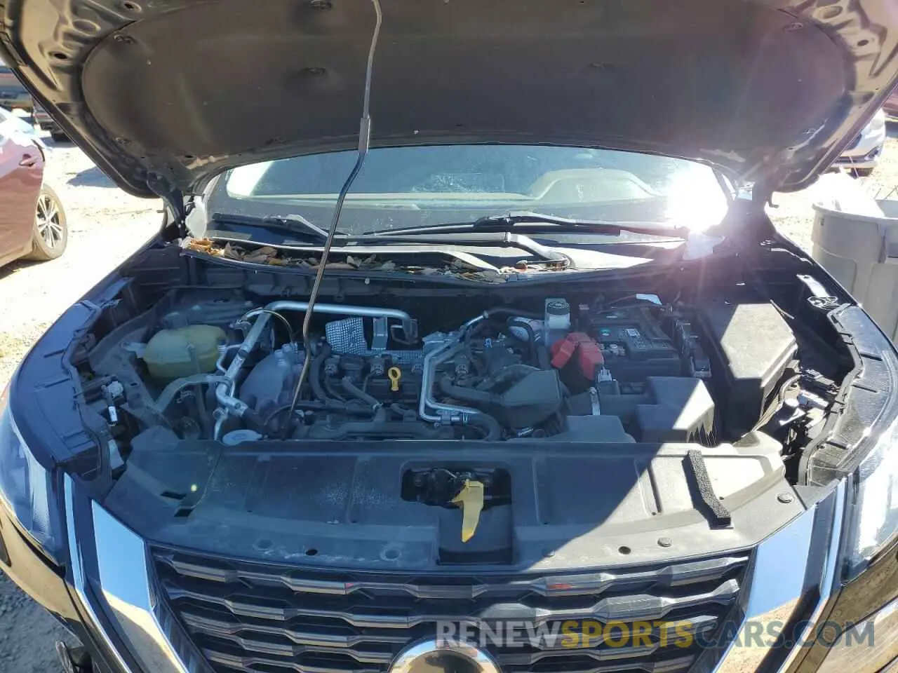 14 fotografías del automóvil dañado 5N1AT3BA3MC766520 NISSAN ROGUE 2021