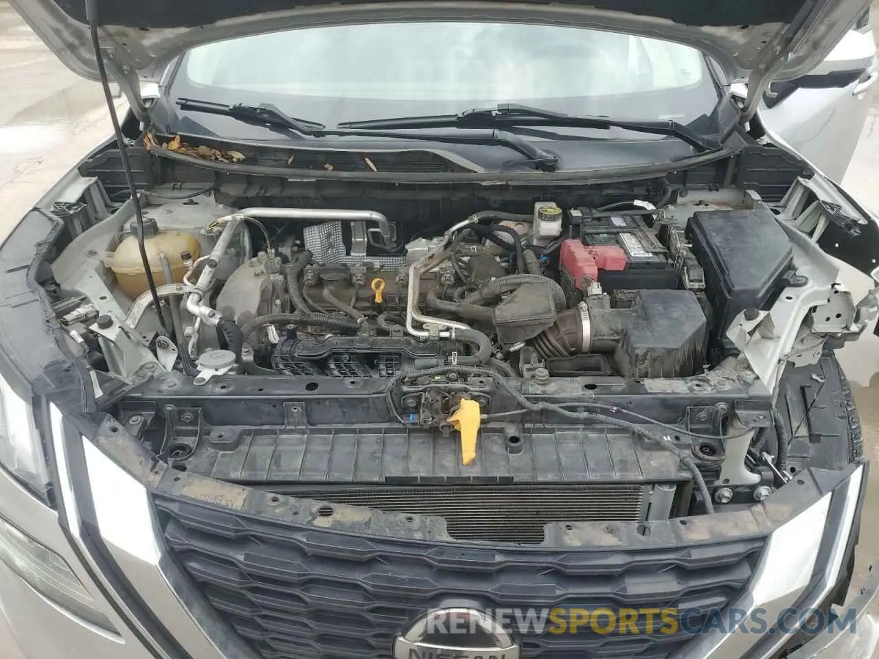12 fotografías del automóvil dañado 5N1AT3BA3MC780207 NISSAN ROGUE 2021