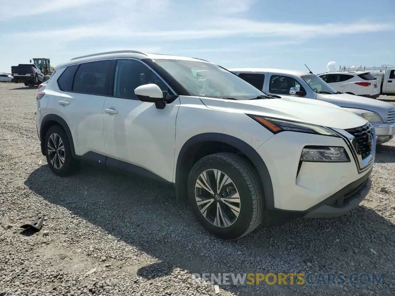 4 fotografías del automóvil dañado 5N1AT3BA3MC792048 NISSAN ROGUE 2021