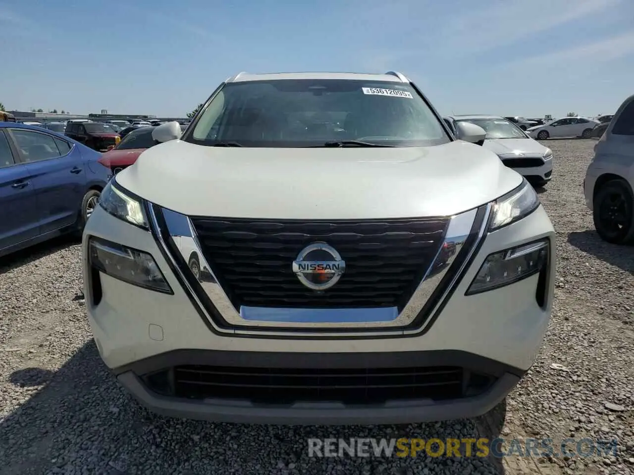 5 fotografías del automóvil dañado 5N1AT3BA3MC792048 NISSAN ROGUE 2021