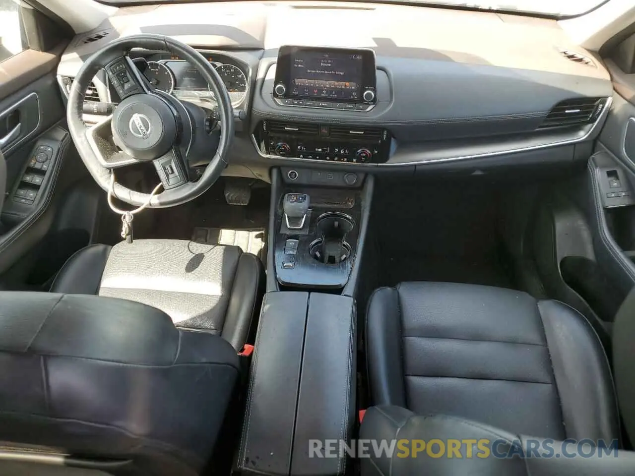 8 fotografías del automóvil dañado 5N1AT3BA3MC792048 NISSAN ROGUE 2021